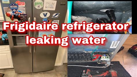 frigidaire refrigerator water filter leaking|Refrigerators